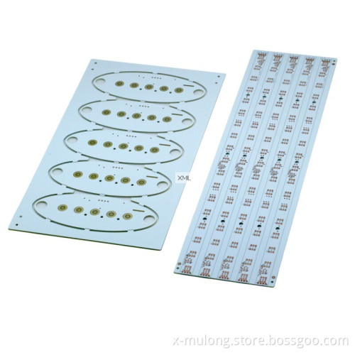 4 Layer Au PCB and 2losp PCB//White Solder Mask PCB
